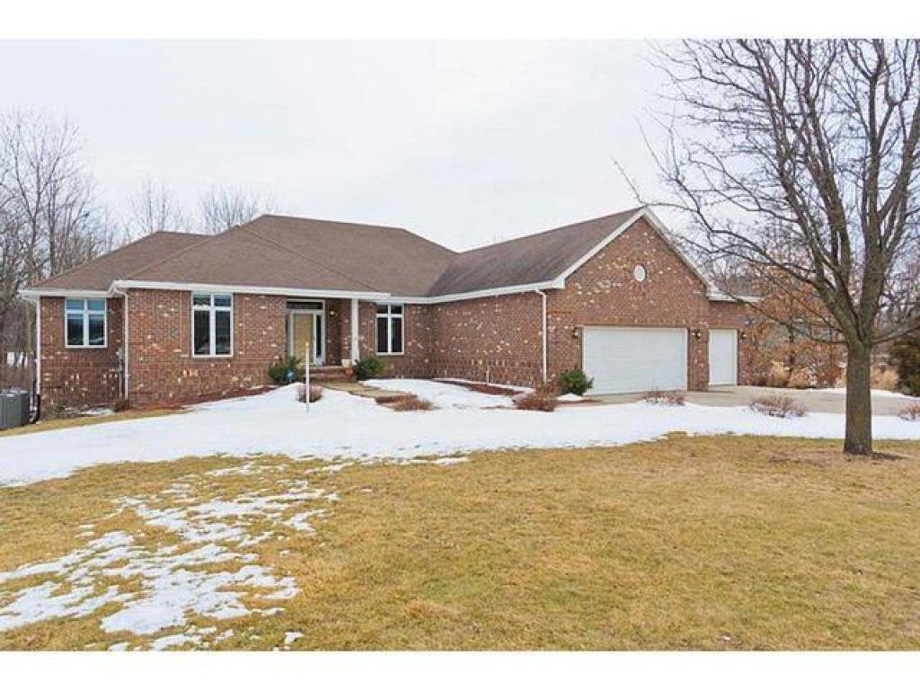 New Ankeny Ranch Home for Sale Situated on Wooded Acre of Land Ankeny