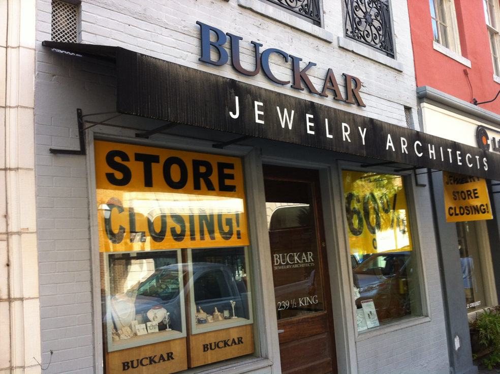 Buckar Jewelry Offering Big Discounts, Closing King Street