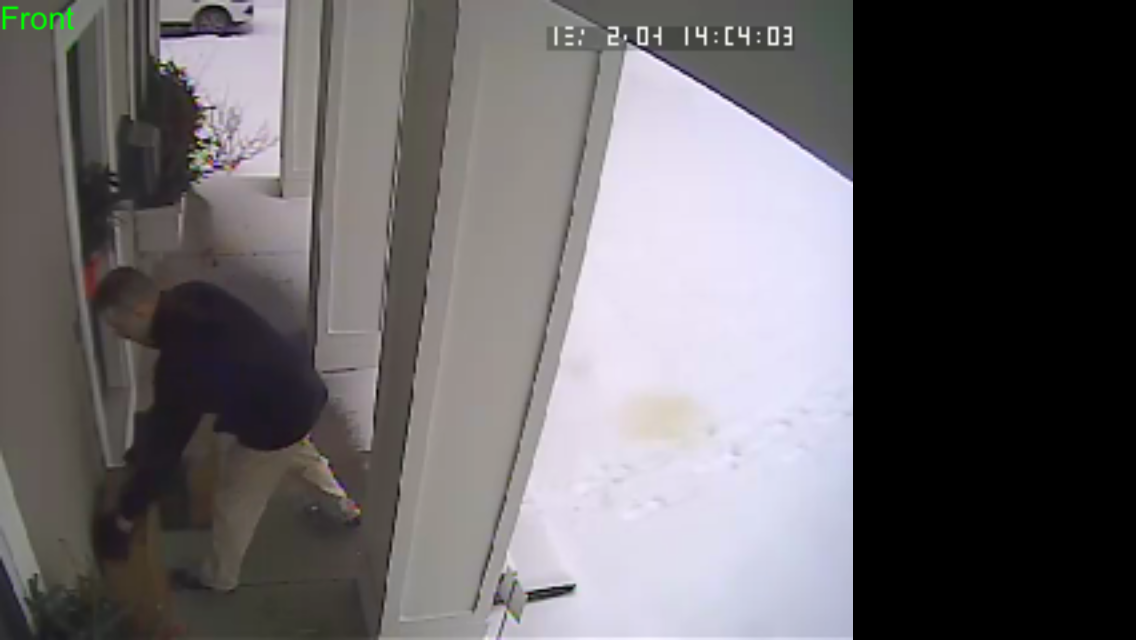 Thief Caught on Camera Stealing Package From Morningside Doorstep ...