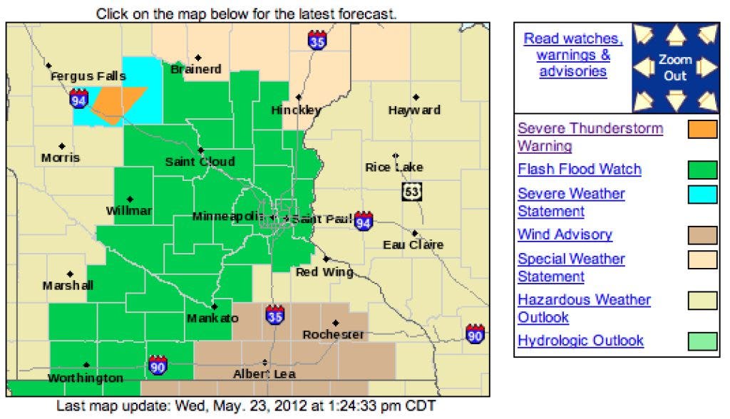 Richfield, Twin Cities Under Flash Flood Watch | Richfield, MN Patch