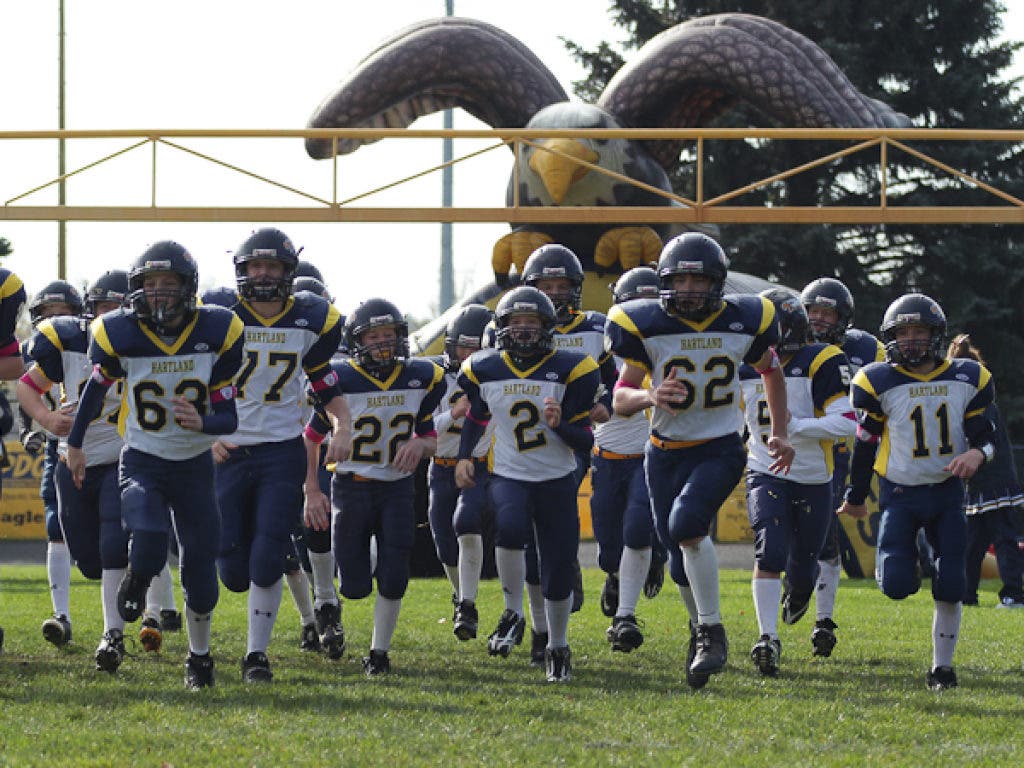 (WITH PHOTOS) Perfect Times Three Hartland Youth Football Teams Finish
