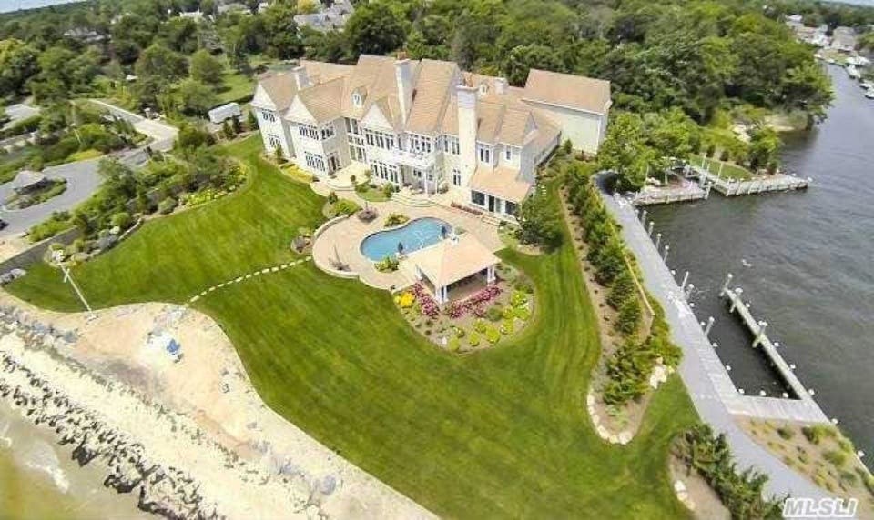 Wow House 6Bed, 9Bath Waterfront Bay Shore Home With Theater