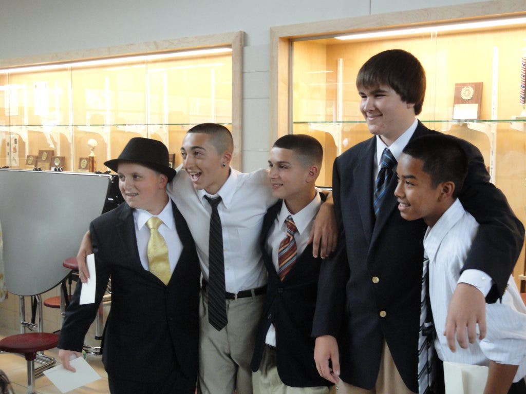 First Middle School Graduation In Cole's New Gymnasium | East Greenwich ...