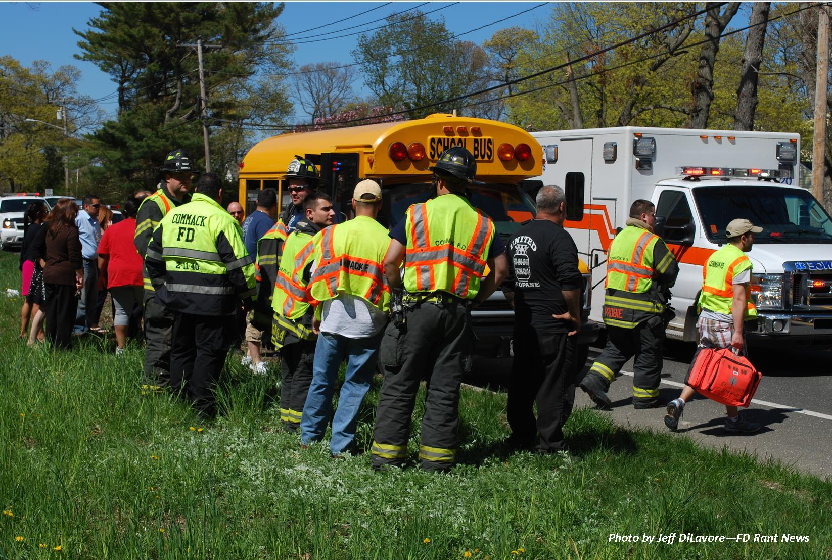 7 Injured in Commack School Bus Hit-And-Run | Commack, NY Patch