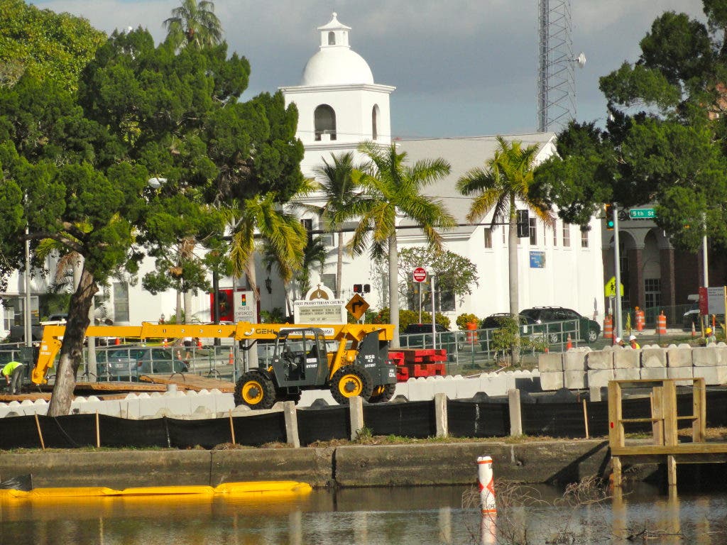 High Tech Filters Being Constructed for Wares Creek Dredging