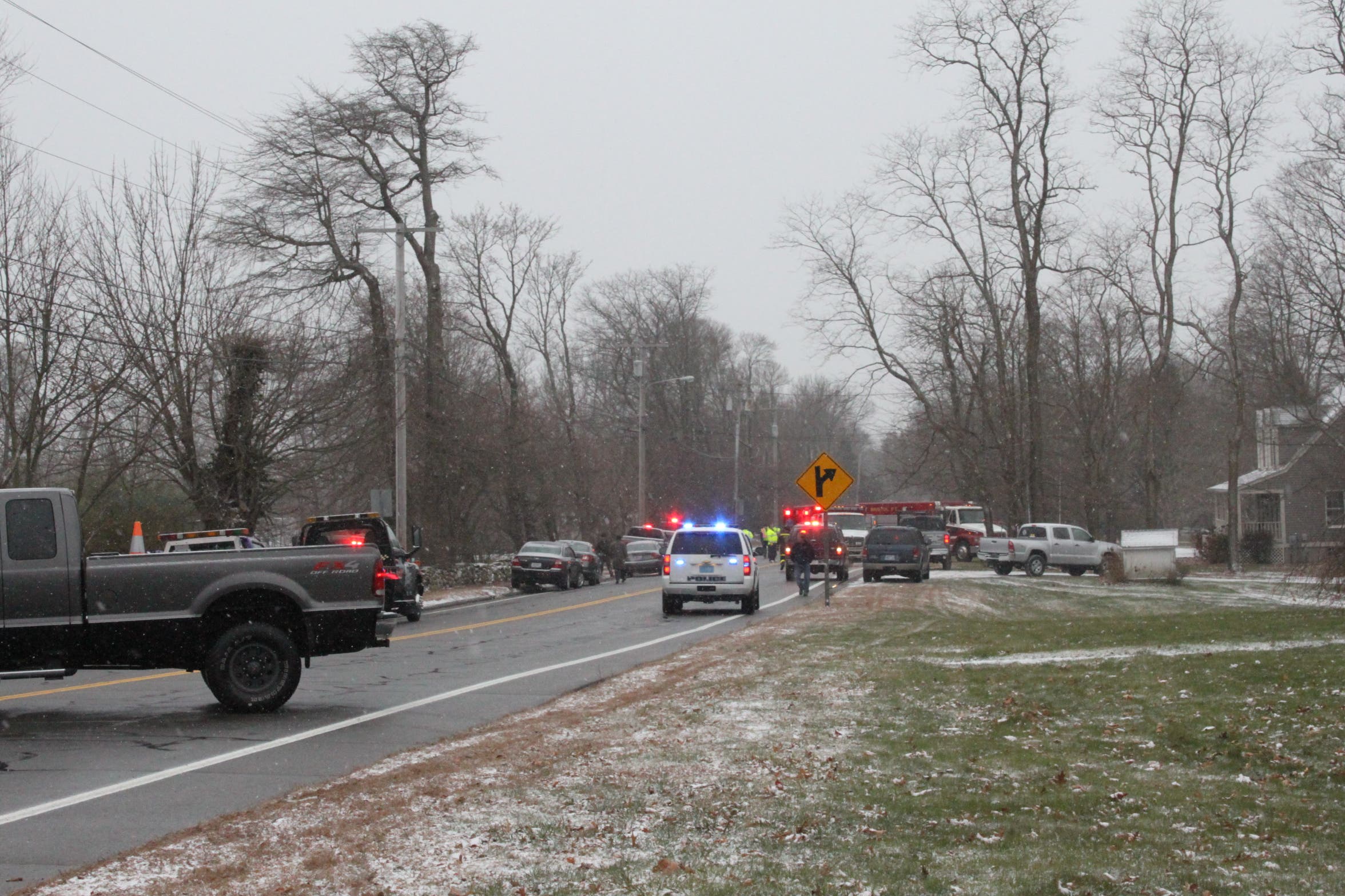 Serious Injuries in Head-on Collision on Metacom