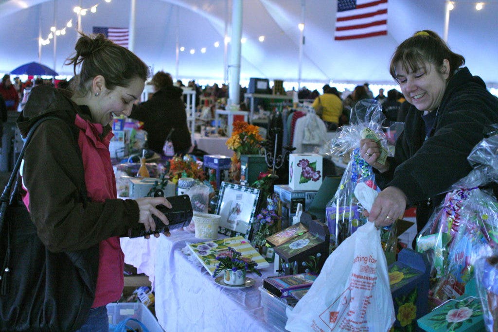 Treasure Hunting at the Daffodil Fest Tag Sale Meriden, CT Patch