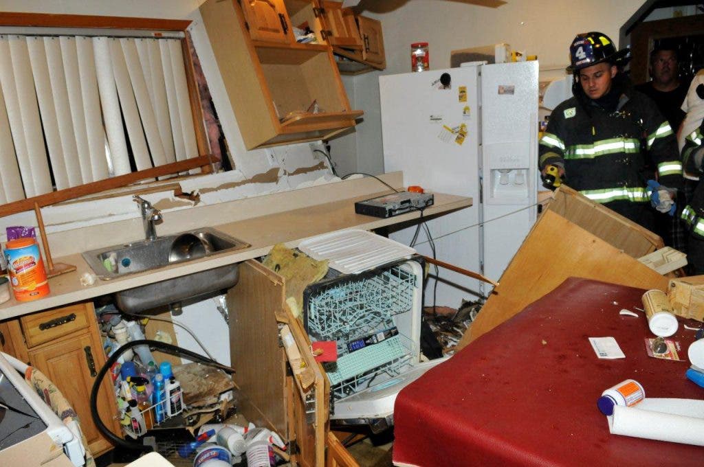 Car Crashes Into Levittown Home | Levittown, NY Patch