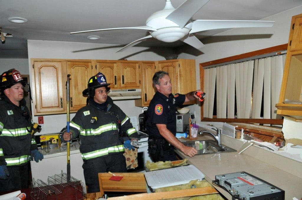 Car Crashes Into Levittown Home | Levittown, NY Patch