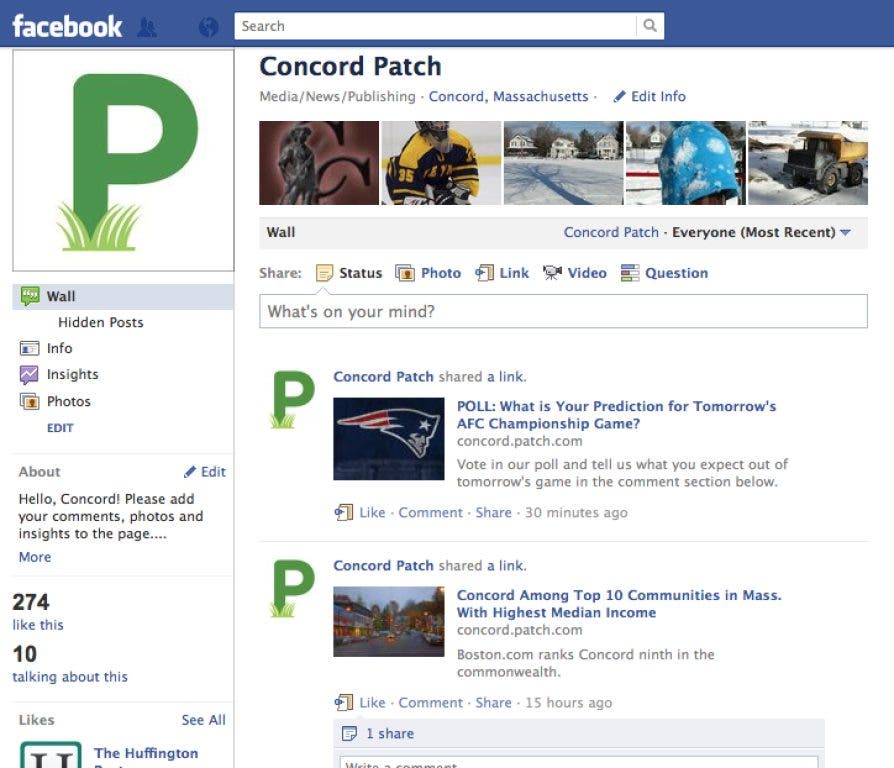 Concord's Social Media Saturday: Reader Highlights