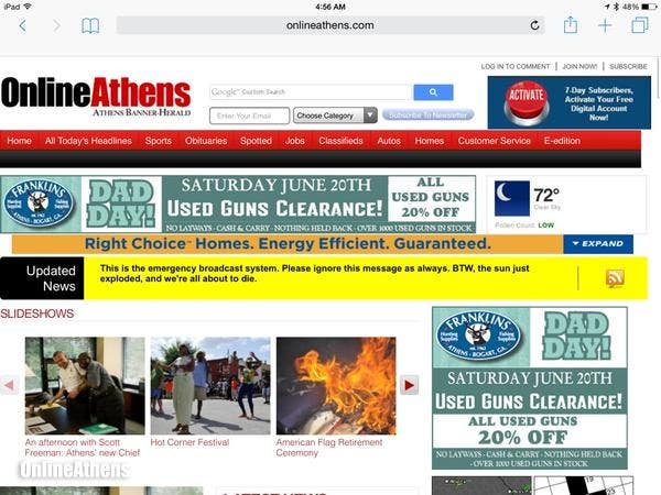 News small post card thumbnail