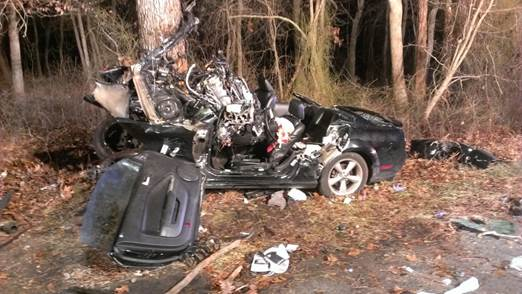 Man Injured After Driving Car Into Tree In Manchester | Manchester, NJ ...
