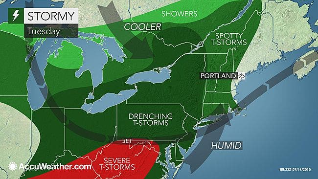 Flash Flooding, Severe Thunderstorms Expected For Middlesex County ...