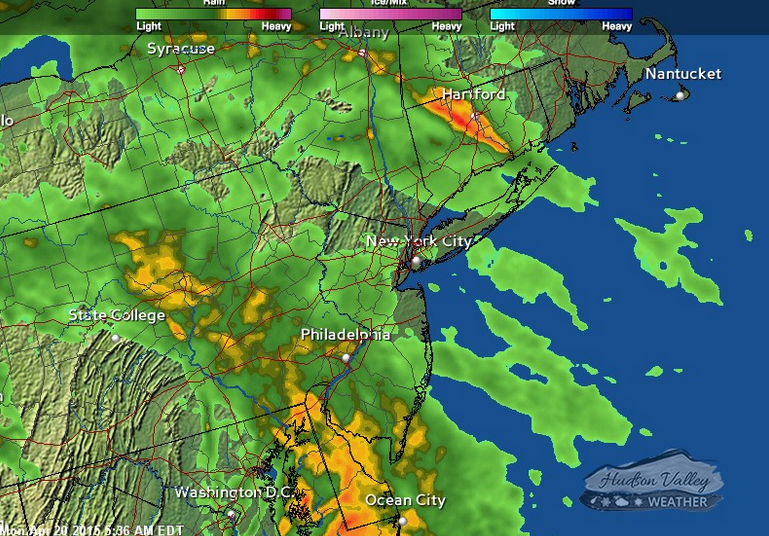 Heavy Rain, Fog Start the Work Week's Weather Pearl River, NY Patch