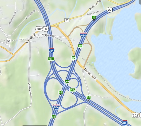 Ramp from 684-North to 84-East to Close for Work | Southeast, NY Patch