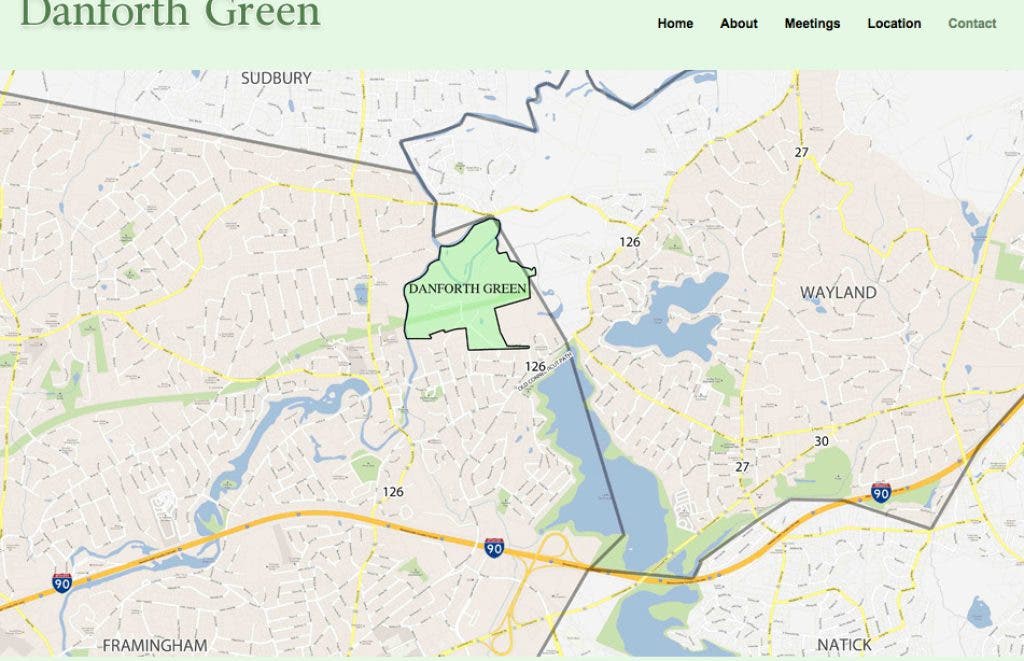 Variances, Trees, Rentals Focus of Danforth Green Development ...