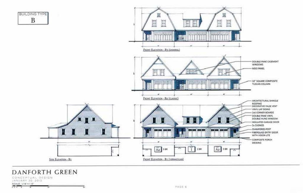 Variances, Trees, Rentals Focus of Danforth Green Development ...