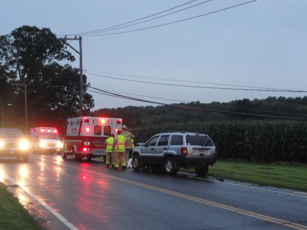 Telephone Pole Snaps In Half After Car Crash | Woodbury, CT Patch