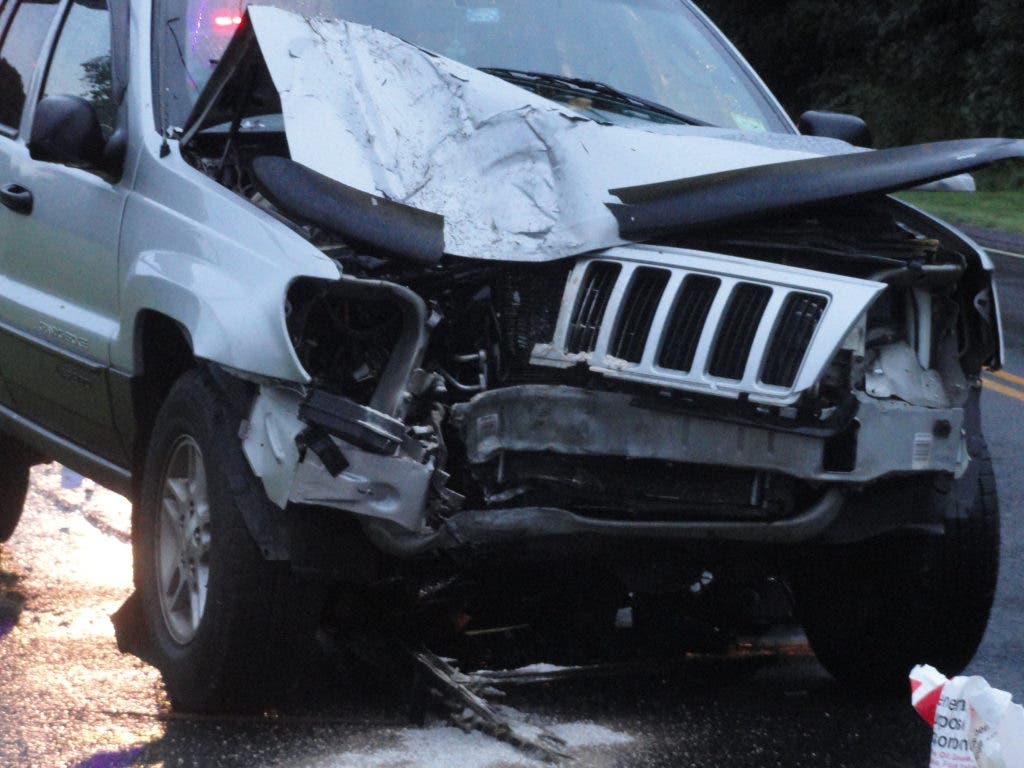 Telephone Pole Snaps In Half After Car Crash | Woodbury, CT Patch
