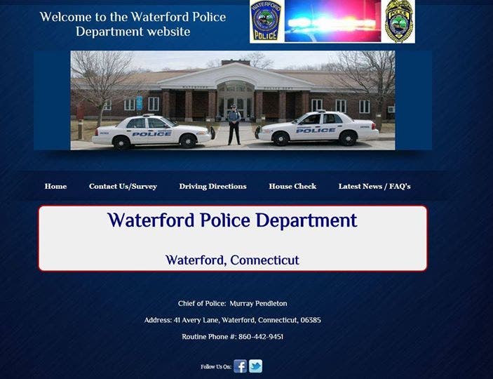 Waterford Police Department site Undergoing Upgrade Waterford, CT