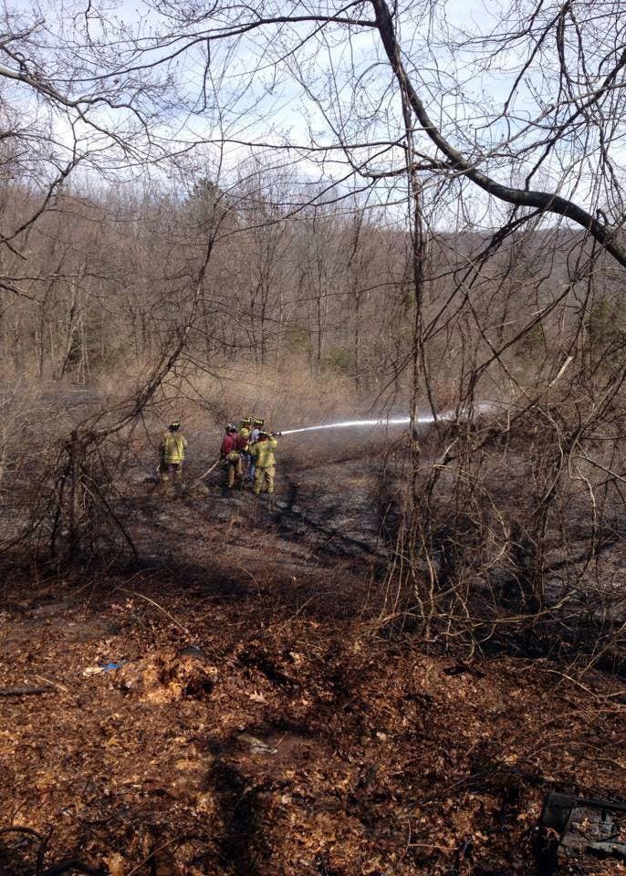Haddam, Killingworth Firefighters Battle Brush Fire | The Haddams, CT Patch
