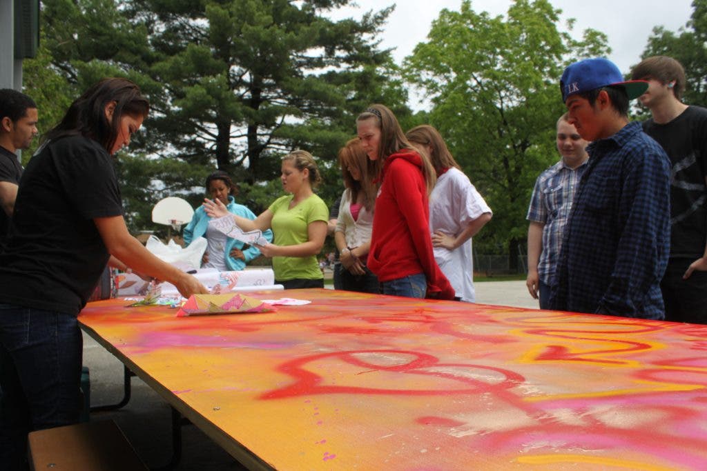 Graffiti for Good at Clearway High School Nashua, NH Patch