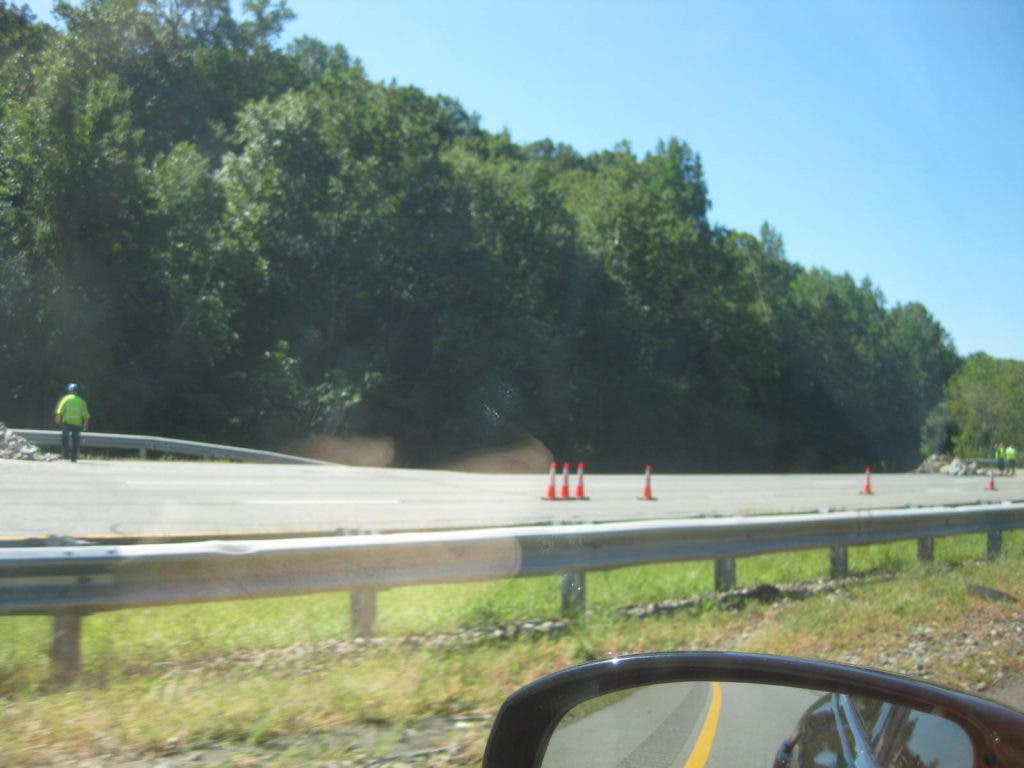 DOT Waits for Waters to Recede to Fix I-287 Collapse | Montville, NJ Patch