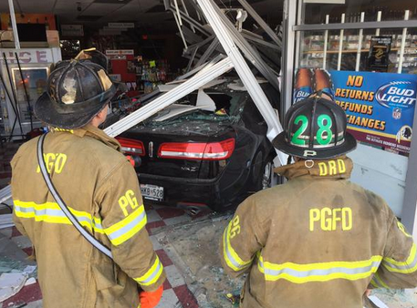 Car Crashes into Liquor Store: Report | Bowie, MD Patch