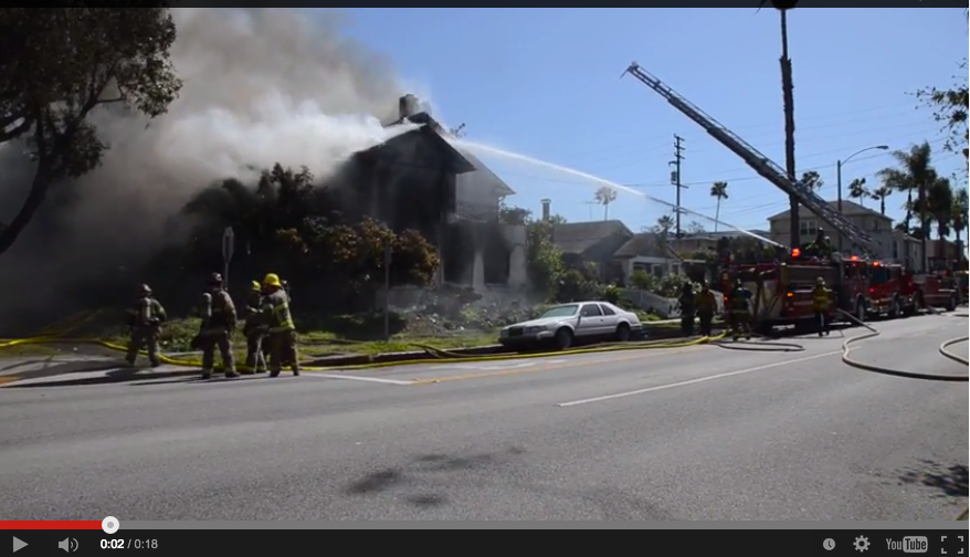 Intense House Fire Injures 5 Firefighters, Kills Cat and Dog | Long ...