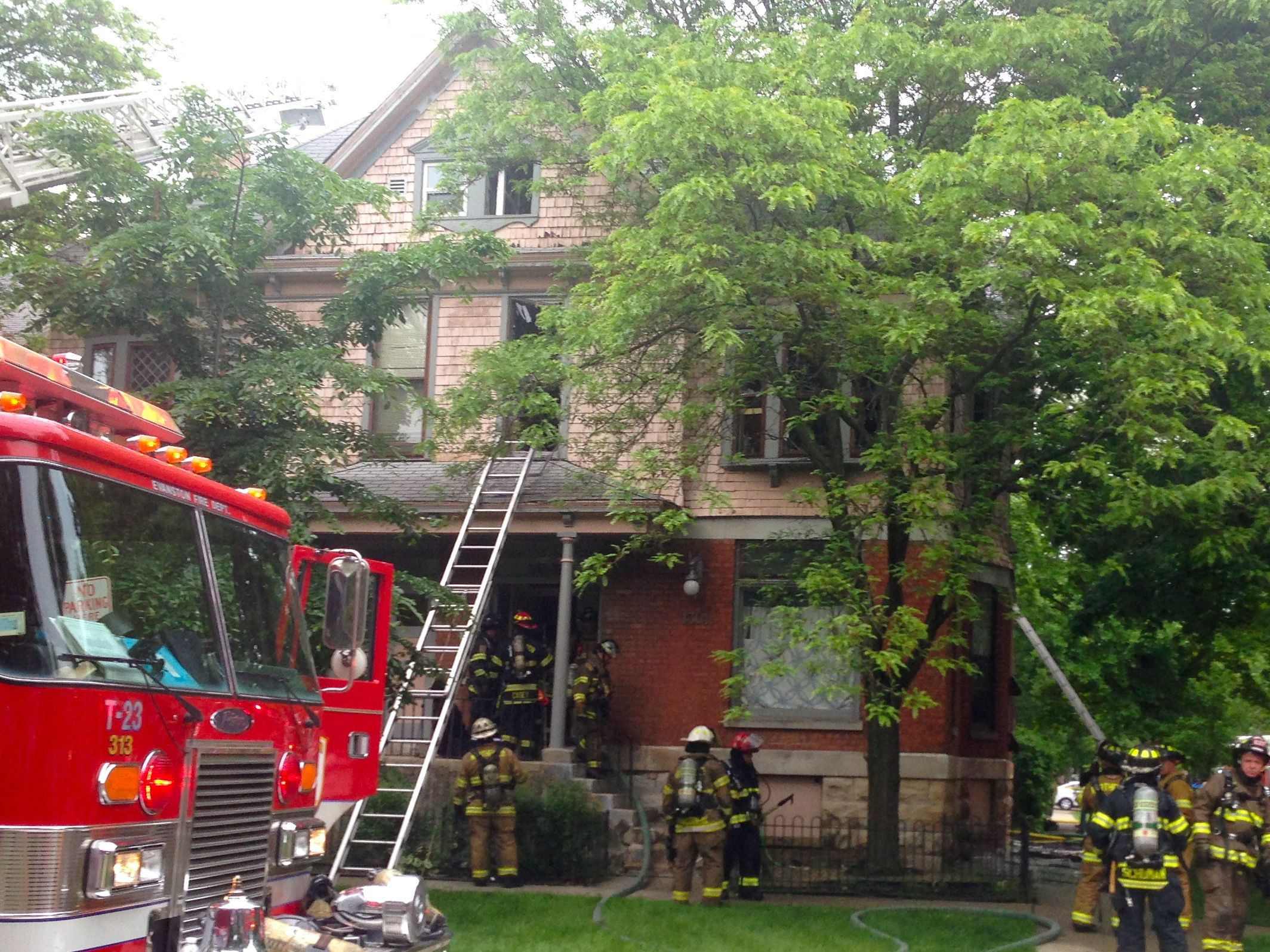 14 Displaced By Fire In Landmark Judson Avenue House | Evanston, IL Patch