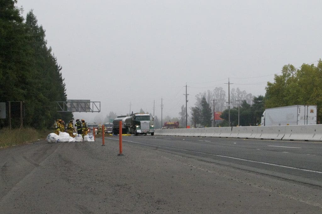 Big Rig Crash Shuts Down Hwy. 101 in Rohnert Park | Rohnert Park, CA Patch