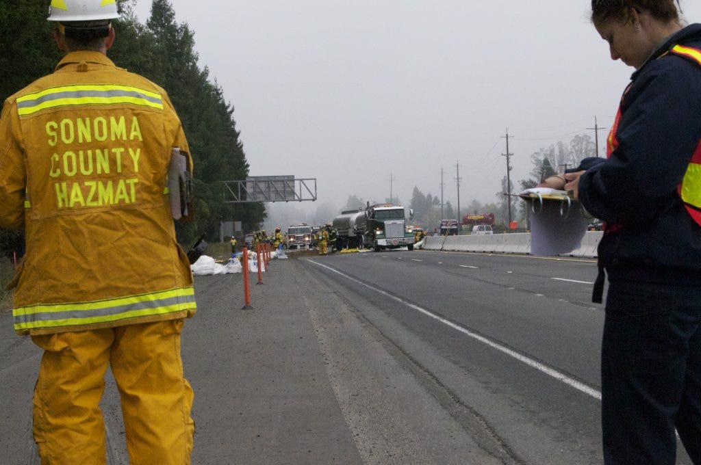 Big Rig Crash Shuts Down Hwy. 101 in Rohnert Park | Rohnert Park, CA Patch