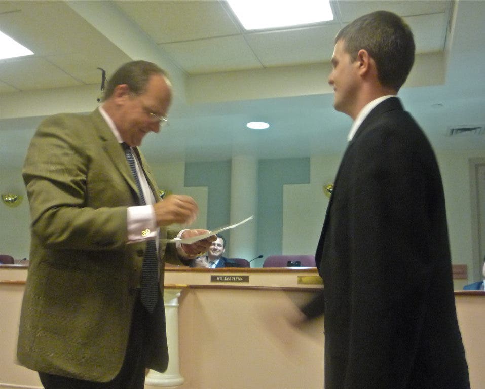 Newest Dobbs Ferry Police Officer Sworn In Rivertowns, NY Patch