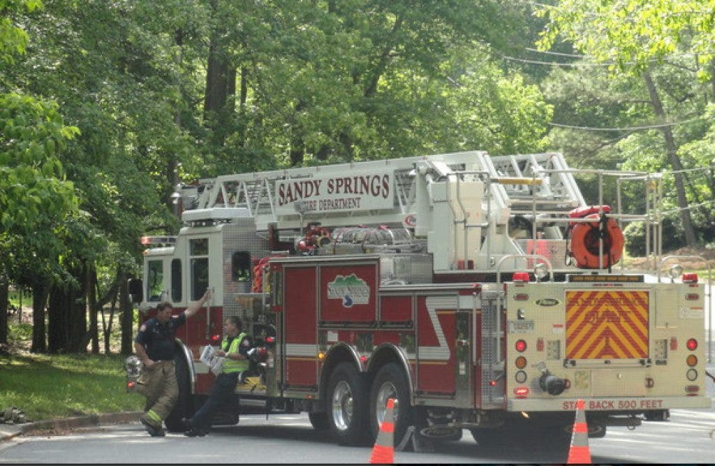 News Nearby Sandy Springs Fire Possibly Electrical, Violent Home
