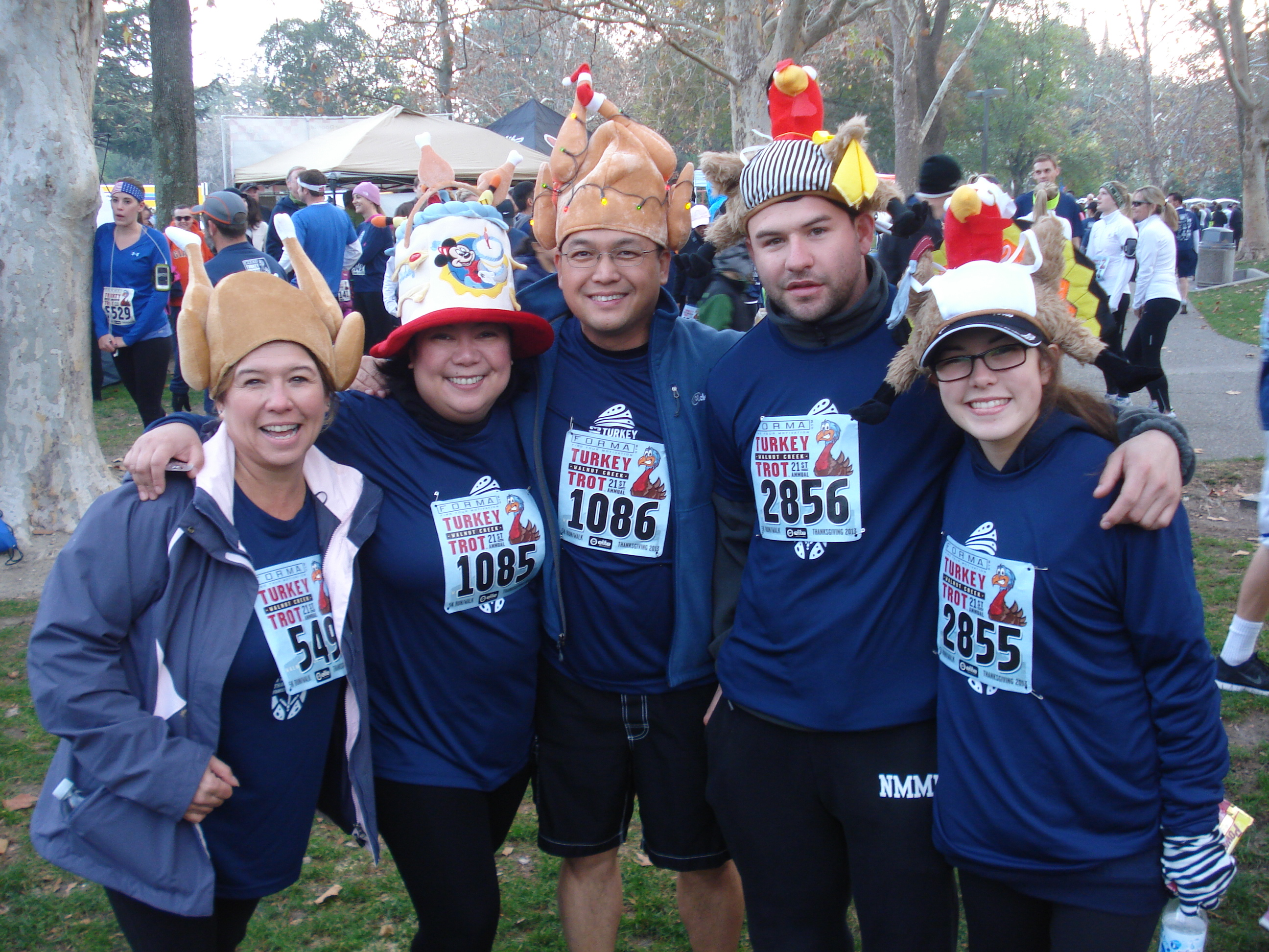 Thousands Start Their Thanksgiving Day At Turkey Trot | Pleasant Hill, CA  Patch