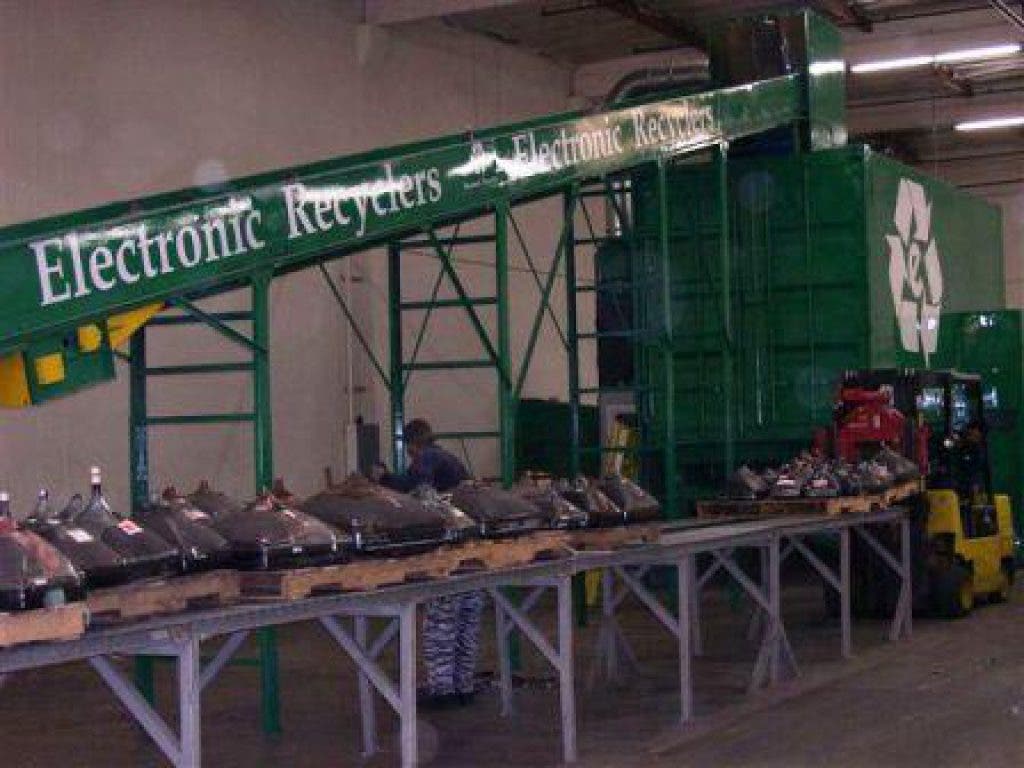 E-Waste Recycling "Anything with a Cord"