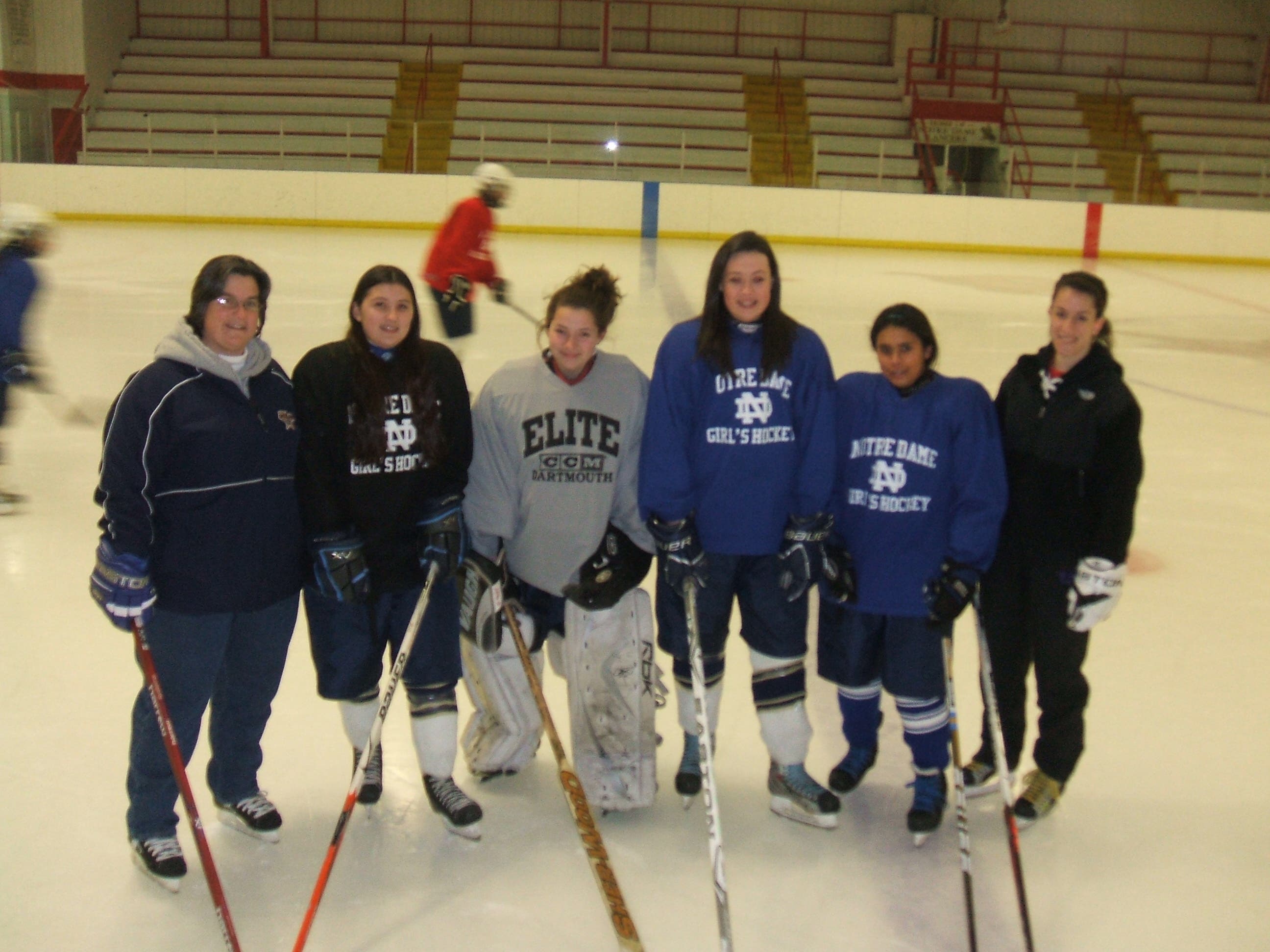 Milford's Making a Mark on Notre Dame Girls Hockey Milford, CT Patch