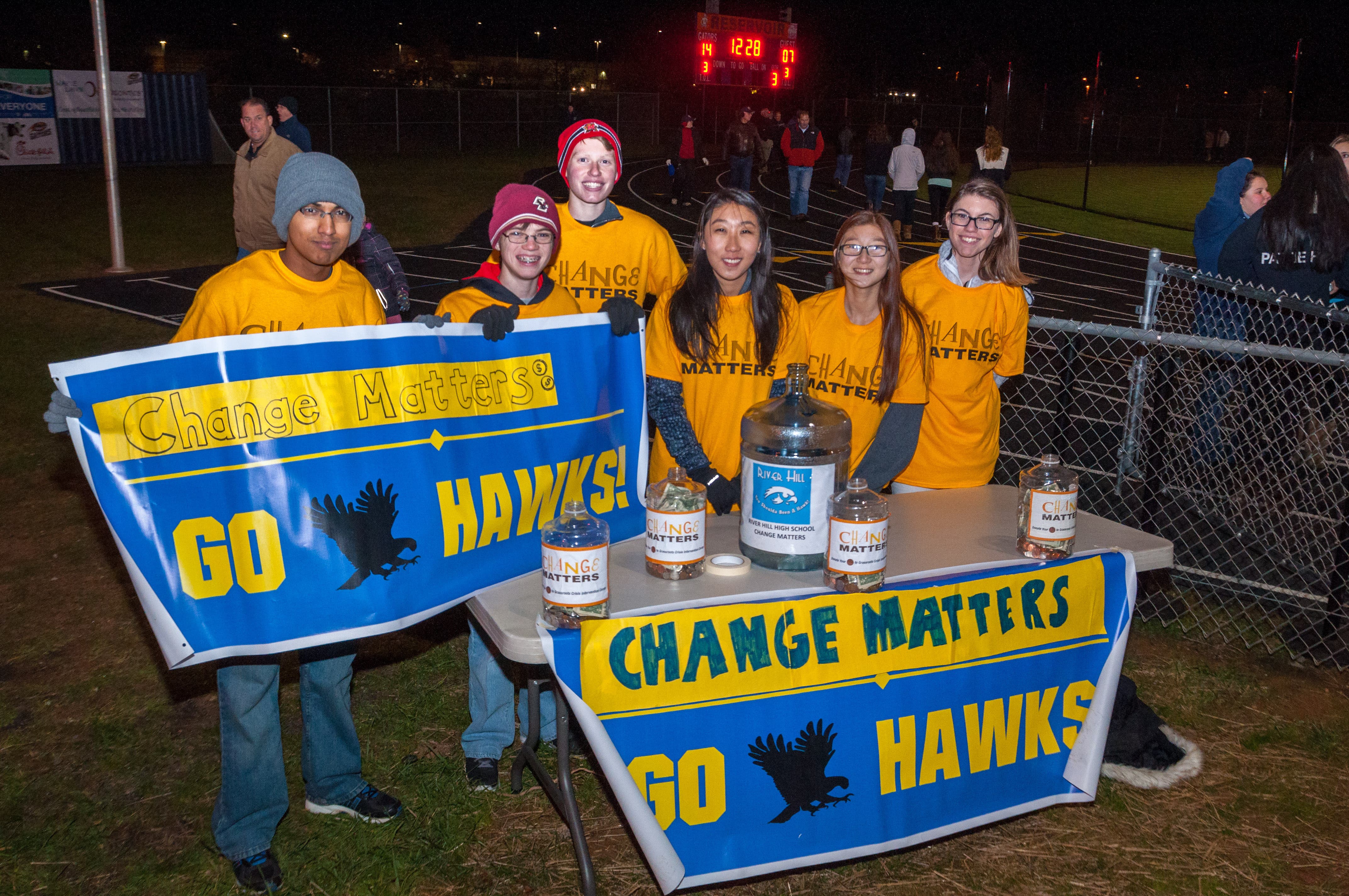 Reservoir and River Hill High Schools Hold Change Challenge for