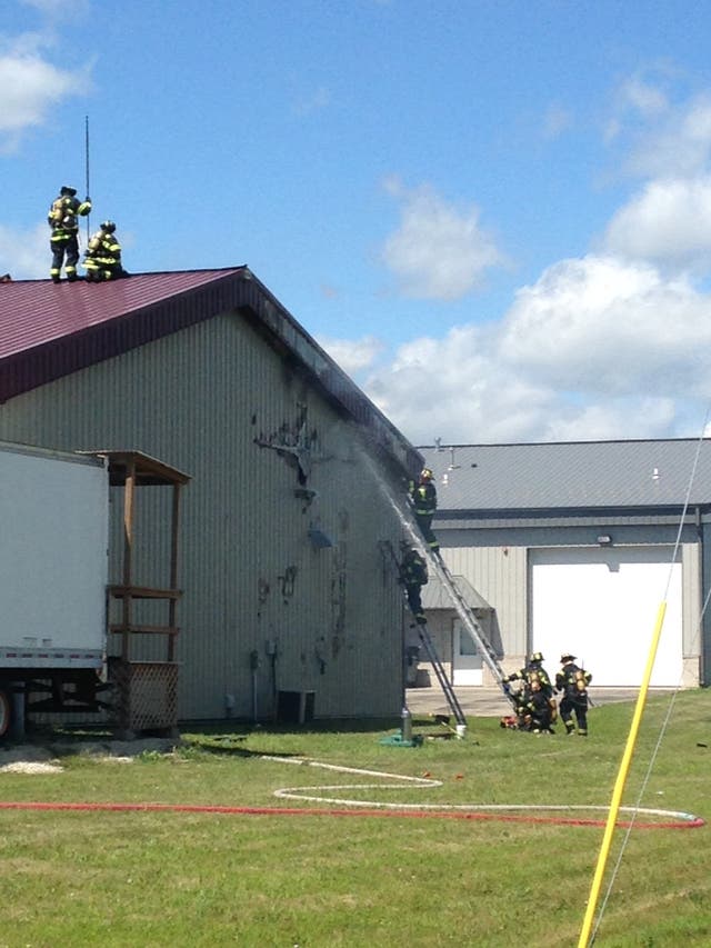 Crews Battle Fire at Industrial Building | New Lenox, IL Patch