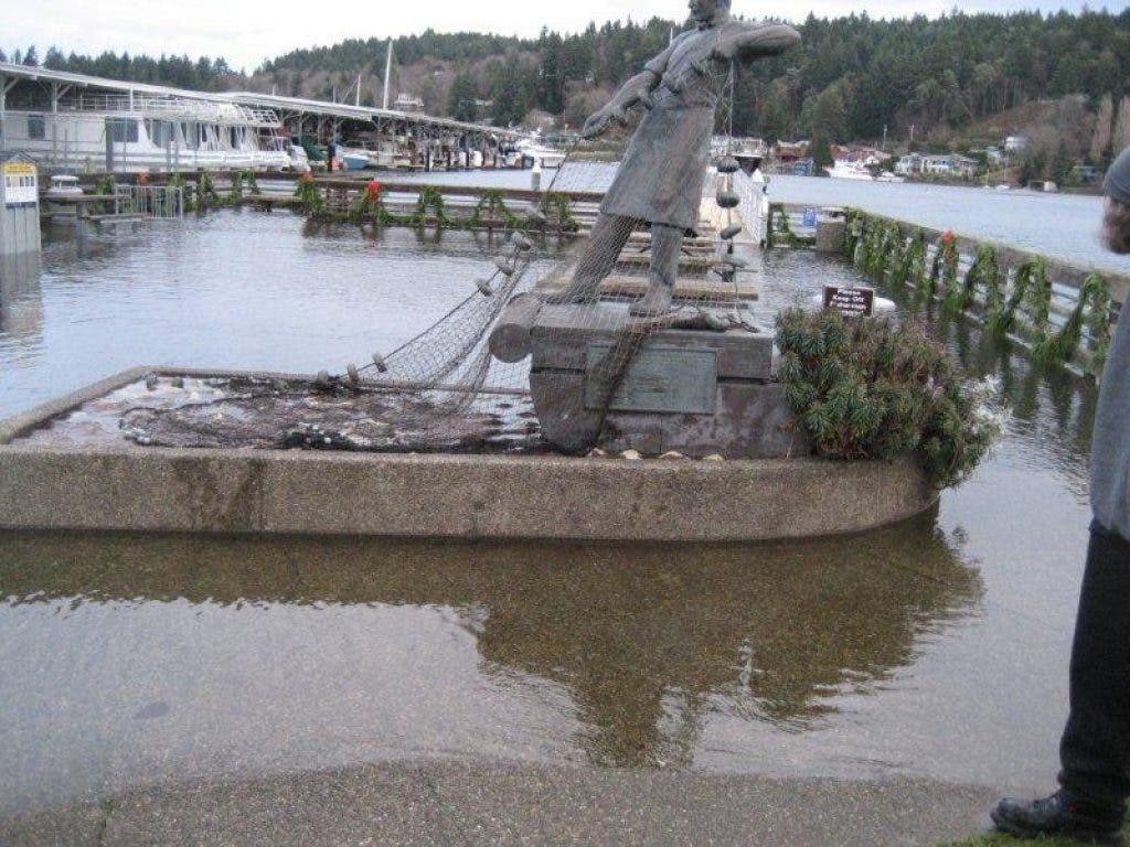 PHOTOS High Tide Reaches Gig Harbor Gig Harbor, WA Patch