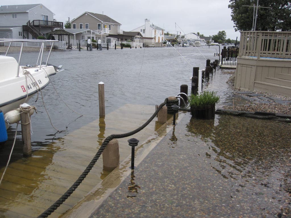 Brick Neighborhoods Begin to Flood as High Tide Rolls In Brick, NJ Patch