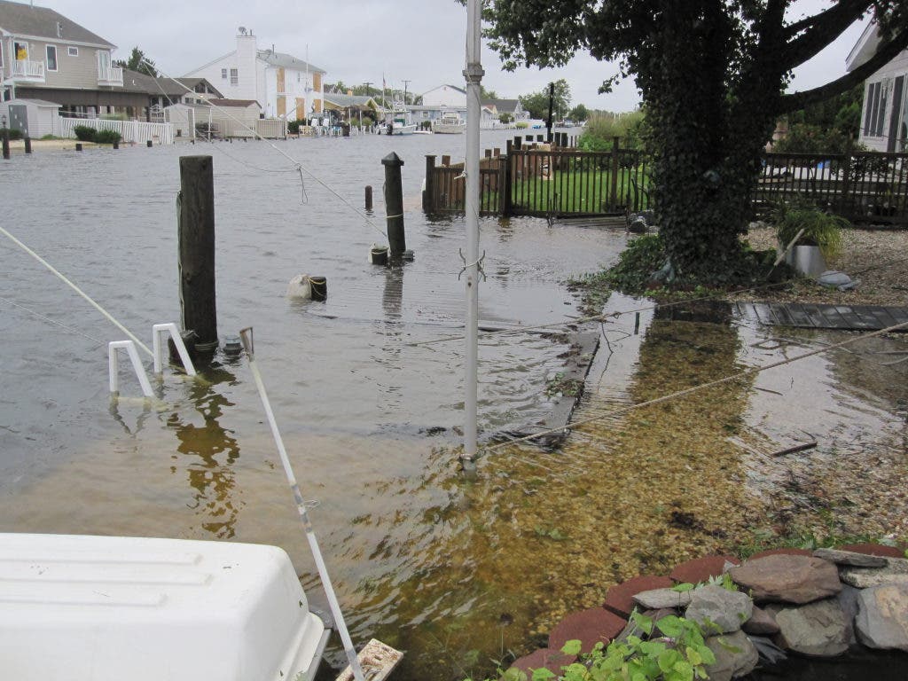 Brick Neighborhoods Begin to Flood as High Tide Rolls In Brick, NJ Patch
