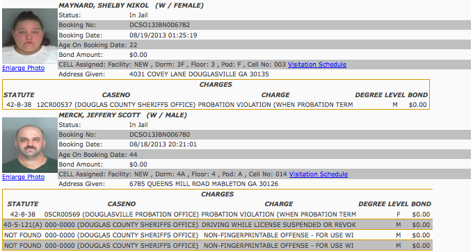 Douglas County Sheriff's Arrests: Battery, Family Violence ...
