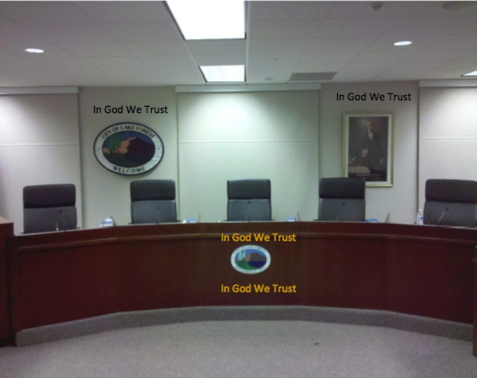 'In God We Trust' to Go Above City Seal, Without 'E Pluribus Unum'