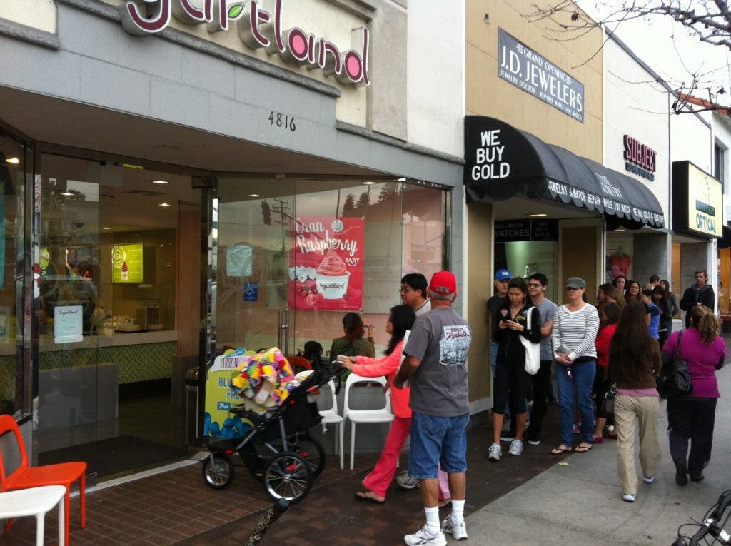 Yogurtland Deal Free Frozen Treats, Toppings Today Belmont Shore, CA