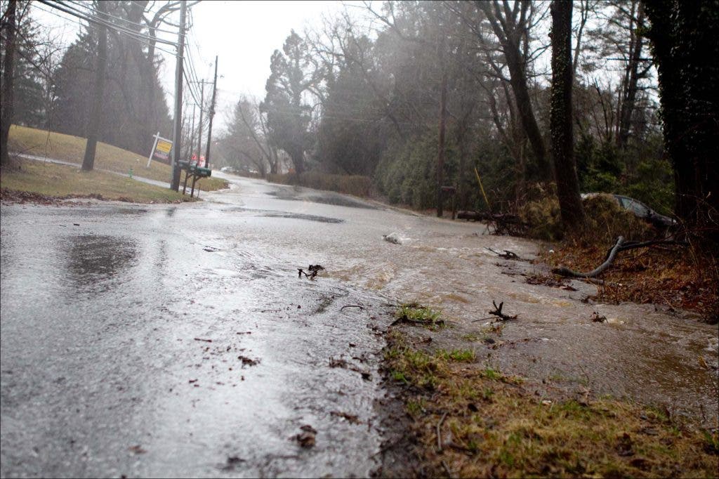 Heavy Rain Brings High Waters to Several Owings Mills Roadways, Gov. O'Malley Announces State of Emergency
