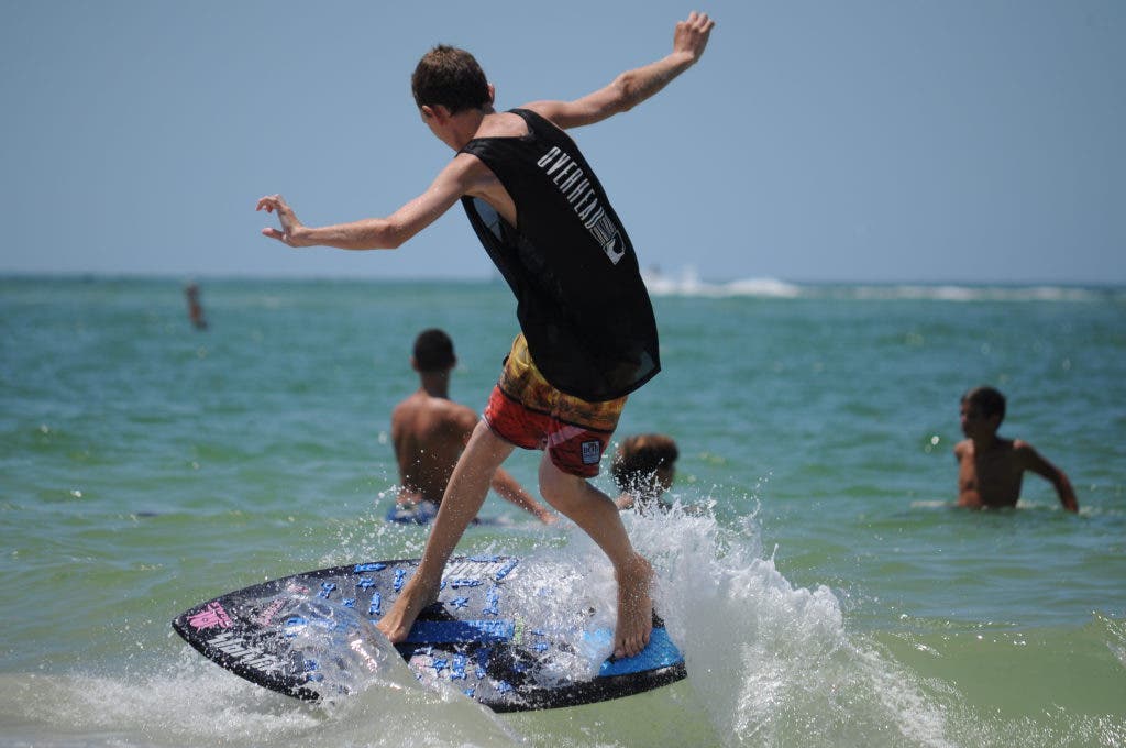Skimboarders Make Waves On Madeira Pinellas Beaches Fl Patch
