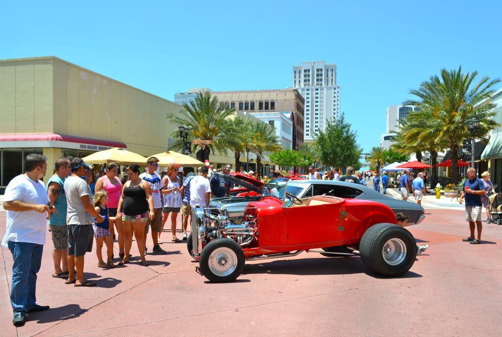 Classic Cars Line Cleveland Street on Saturday Clearwater, FL Patch