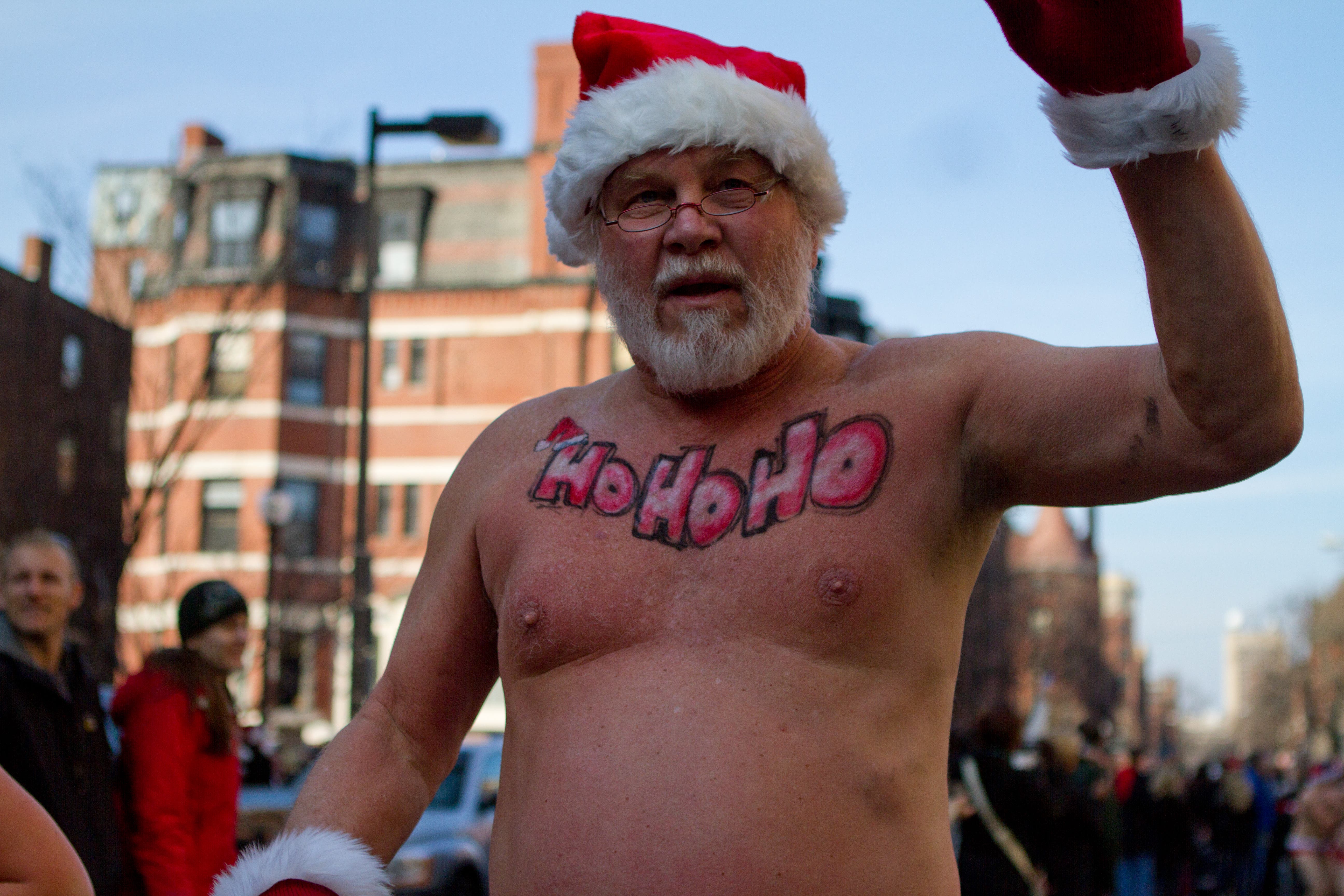 Speedo Run Photo Gallery: Santa Speedo Run | Back Bay, MA Patch