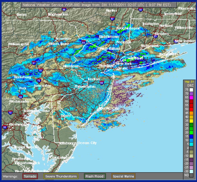 A 90 Percent Chance Of Rain For Wednesday NWS Haverford, PA Patch